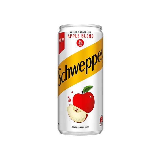 [60615] Schweppes Apple Can 300ml