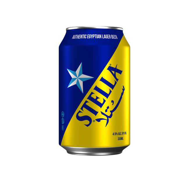 Stella 4.5% can 330ml