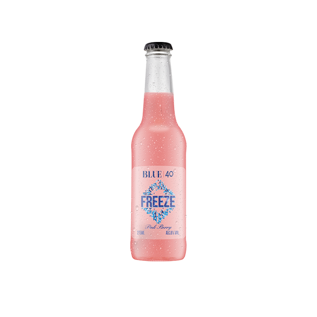 [20101] Blue 40 Freeze Pink Berry  8% 275ml