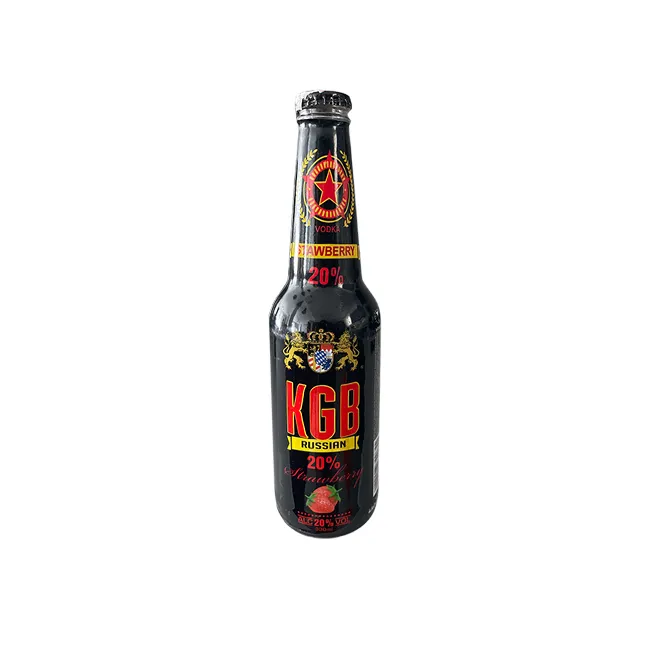 [20906] KGB Strawberry 20% btl 330ml