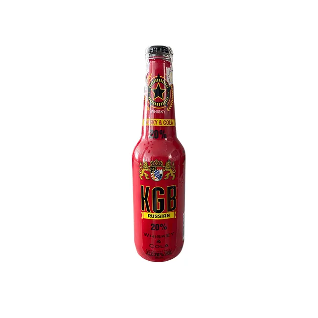 [20910] KGB  ويسكى كولا ٢٠% زجاج ٣٣٠مل